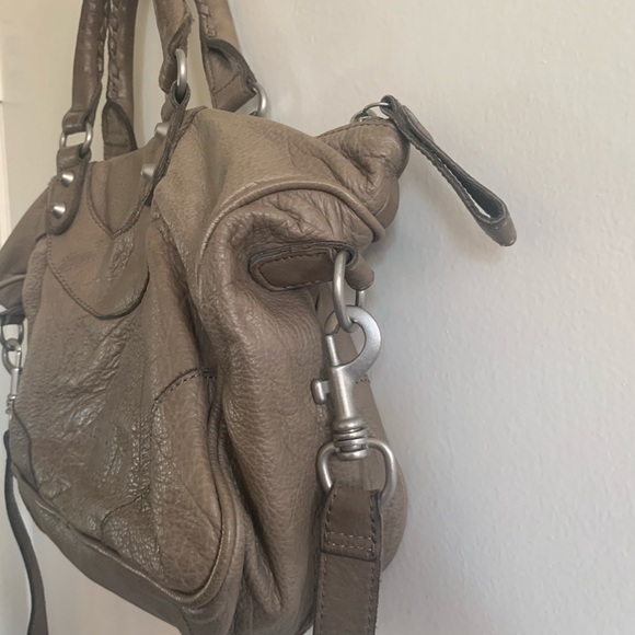 Liebskind stone leather small satchel bag - Picture 6 of 8